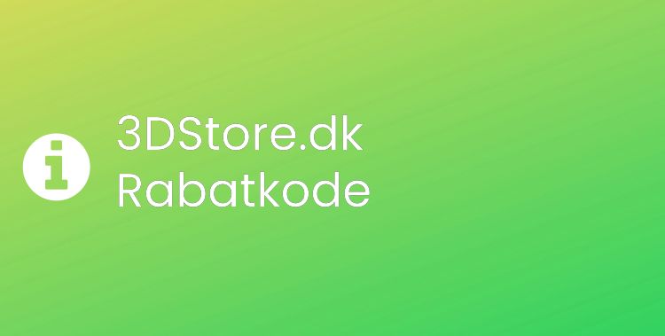 3DStore.dk Header