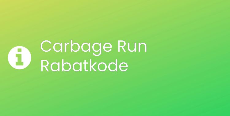 Carbage Run Header