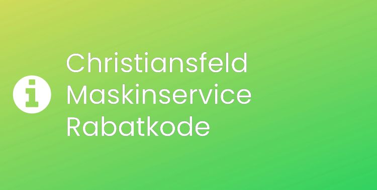 Christiansfeld Maskinservice Header