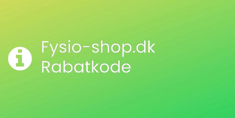 Fysio-shop.dk Header