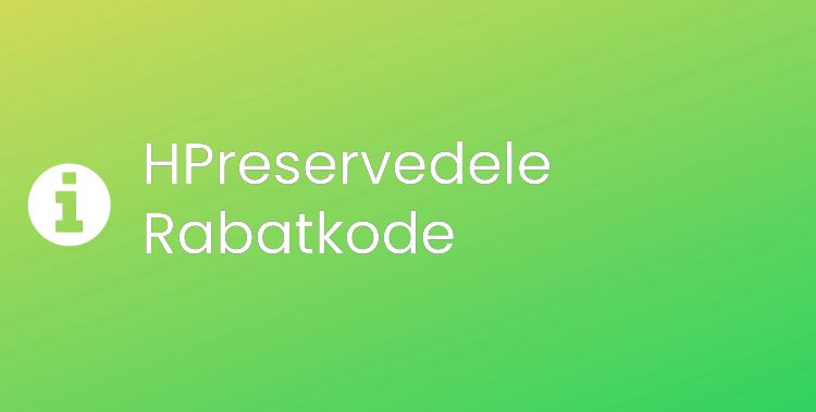 HPreservedele Header