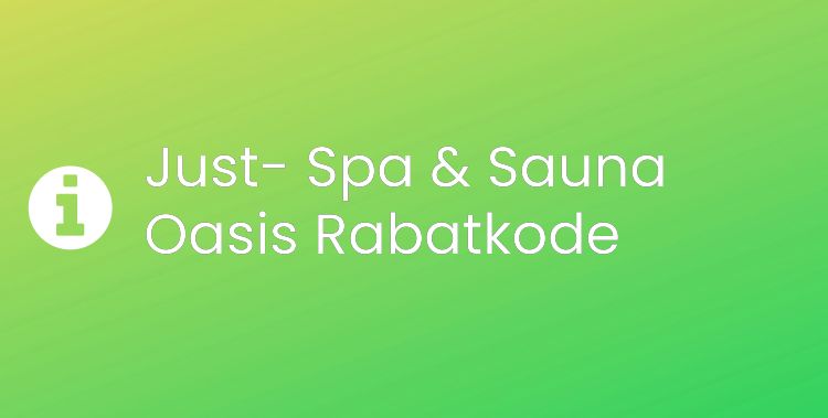 Just- Spa & Sauna Oasis Header