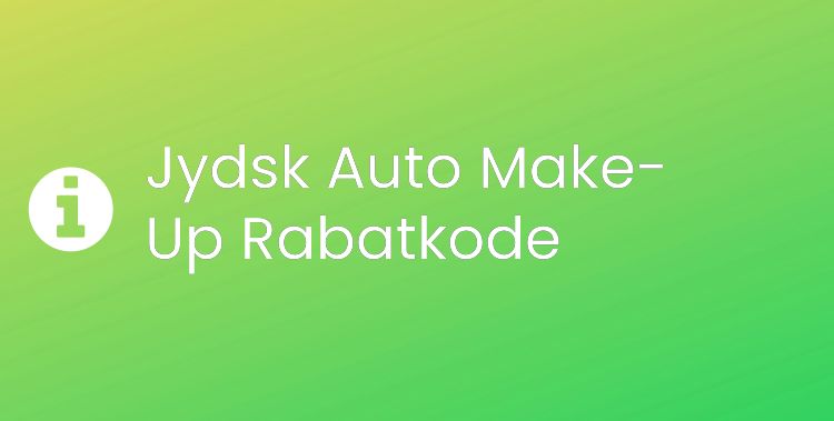 Jydsk Auto Make-Up Header