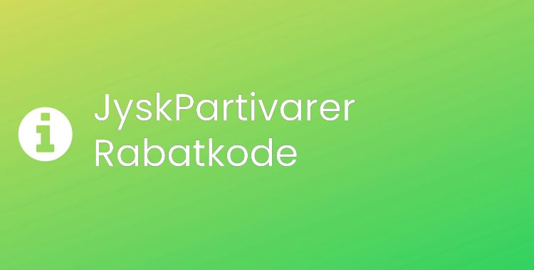 JyskPartivarer Header