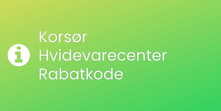 Korsør Hvidevarecenter Header