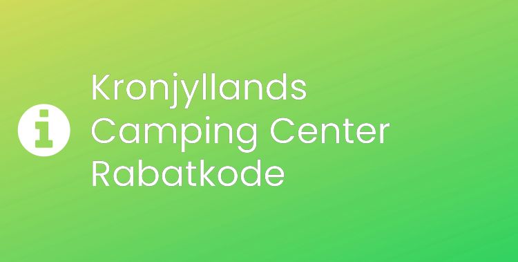 Kronjyllands Camping Center Header