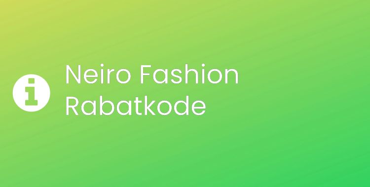 Neiro Fashion Header