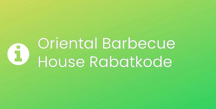 Oriental Barbecue House Header
