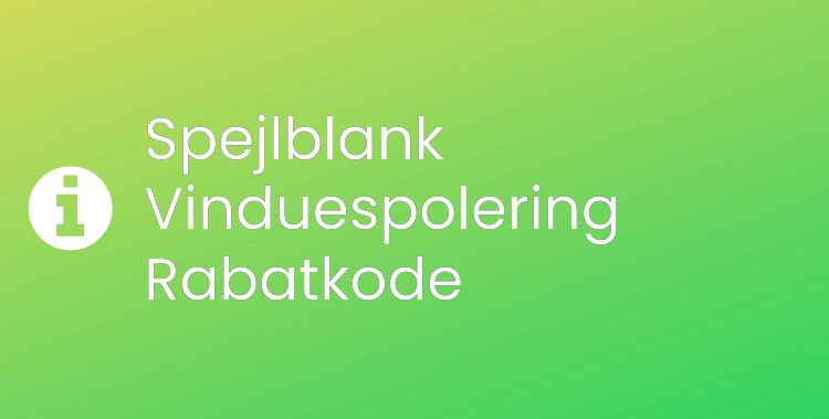 Spejlblank Vinduespolering Header