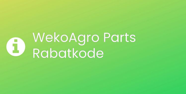 WekoAgro Parts Header