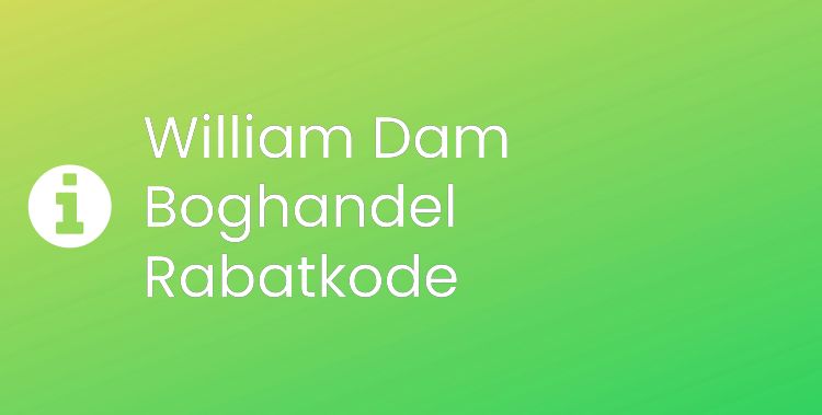 William Dam Boghandel Header